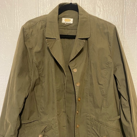 Talbots Jackets & Blazers - Talbots women's size 1x blazer jacket olive green